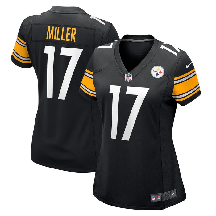 Anthony Miller Pittsburgh Steelers Womens Game Jersey - Black Nfl