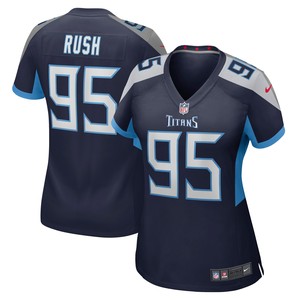 Anthony Rush Tennessee Titans Womens Game Jersey - Navy Nfl