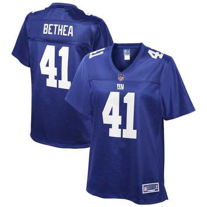 Antoine Bethea New York Giants Nfl Pro Line Womens Team Player Jersey - Royal