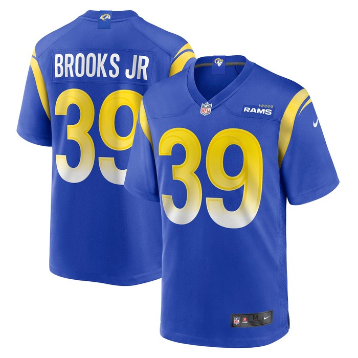 Antoine Brooks Jr. Los Angeles Rams Game Jersey - Royal Nfl