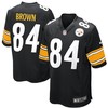 Antonio Brown Pittsburgh Steelers Nike Game Jersey - Black - Cocomos
