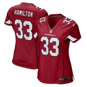 Antonio Hamilton Arizona Cardinals Womens Game Jersey - Cardinal Nfl