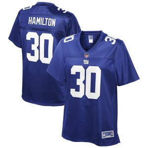 Antonio Hamilton New York Giants Nfl Pro Line Womens Team Player Jersey - Royal - Cocomos