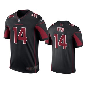 Arizona Cardinals #14 Damiere Byrd Black Color Rush Legend Jersey - Mens