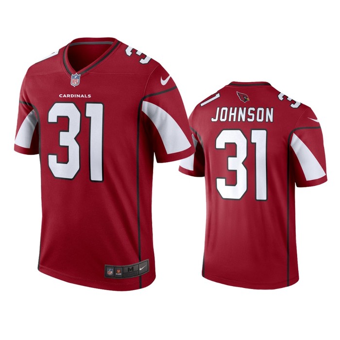 Arizona Cardinals #31 David Johnson Cardinal Legend Jersey - Men