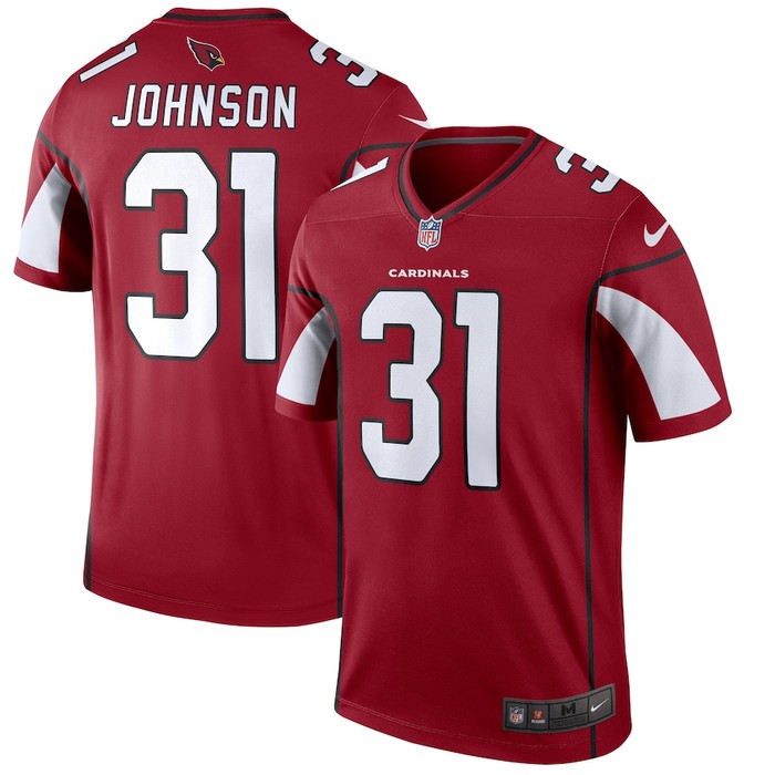 Arizona Cardinals #31 David Johnson Cardinal Legend Jersey - Women