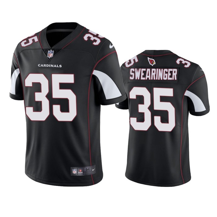 Arizona Cardinals #35 D.j. Swearinger Black Vapor Untouchable Limited Jersey - Men