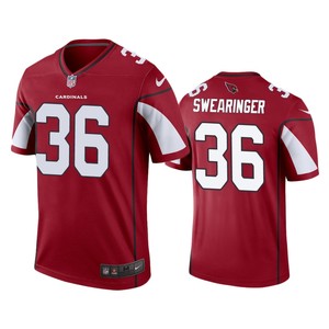 Arizona Cardinals #36 D.j. Swearinger Cardinal Legend Jersey