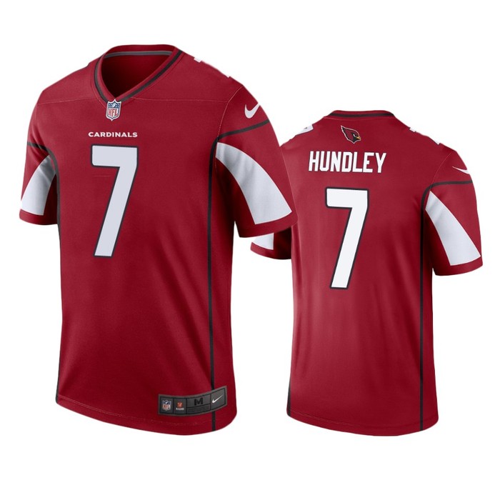 Arizona Cardinals #7 Brett Hundley Cardinal Legend Jersey - Mens