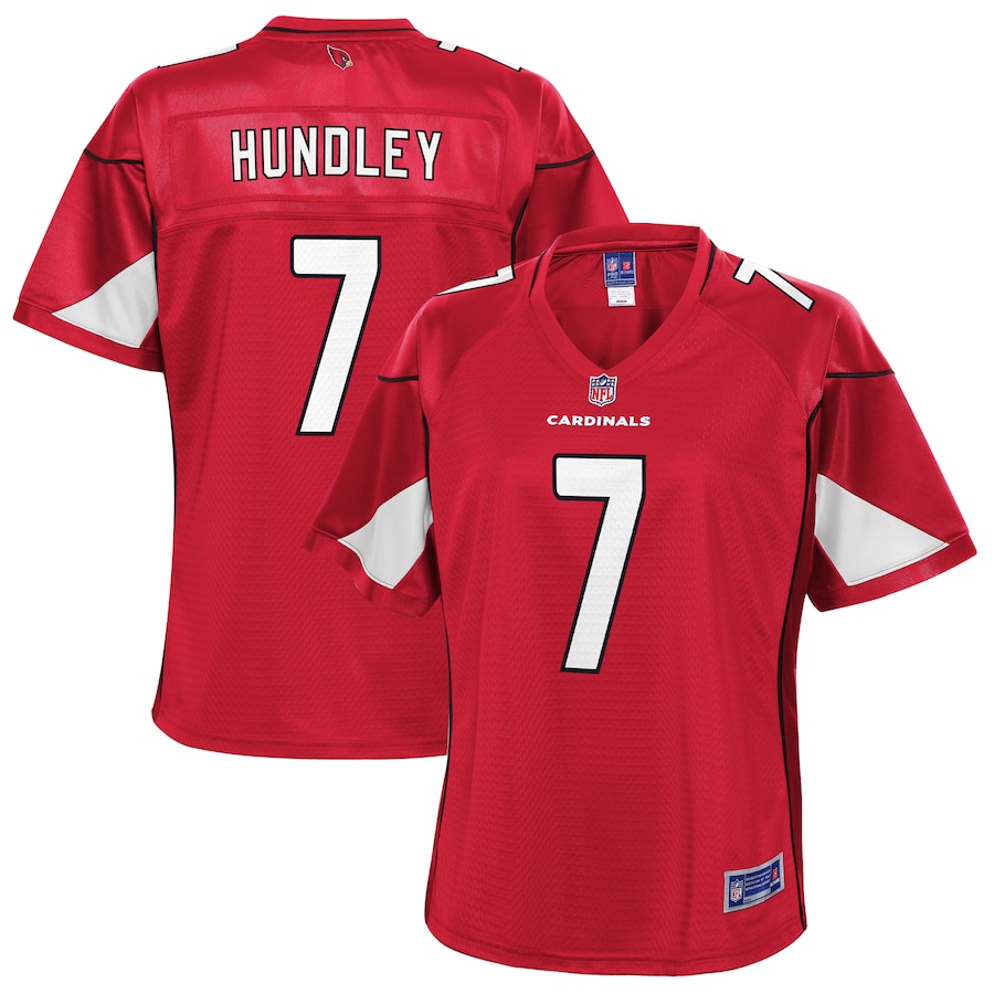 Arizona Cardinals #7 Brett Hundley Cardinal Legend Jersey - Womens - Cocomos