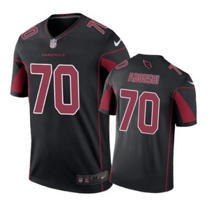 Arizona Cardinals #70 Oday Aboushi Nike Color Rush Black Jersey