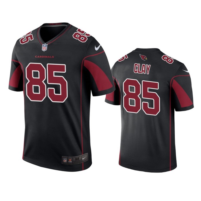 Arizona Cardinals #85 Charles Clay Black Color Rush Legend Jersey - Men