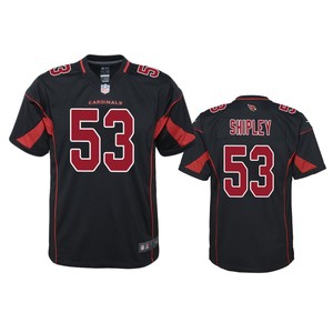 Arizona Cardinals A. Q. Shipley Black Color Rush Game Jersey