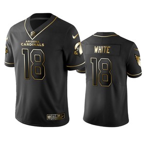 Arizona Cardinals Kevin White Black 2019 Vapor Limited Golden Edition Jersey