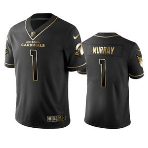 Arizona Cardinals Kyler Murray Black 2019 Vapor Limited Golden Edition Jersey