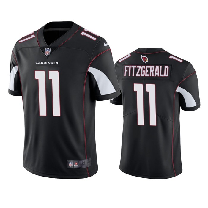 Arizona Cardinals Larry Fitzgerald Black Vapor Untouchable Limited Jersey