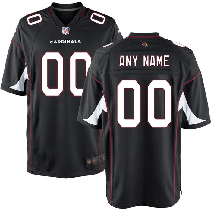 Arizona Cardinals Nike Game Custom Jersey - Black