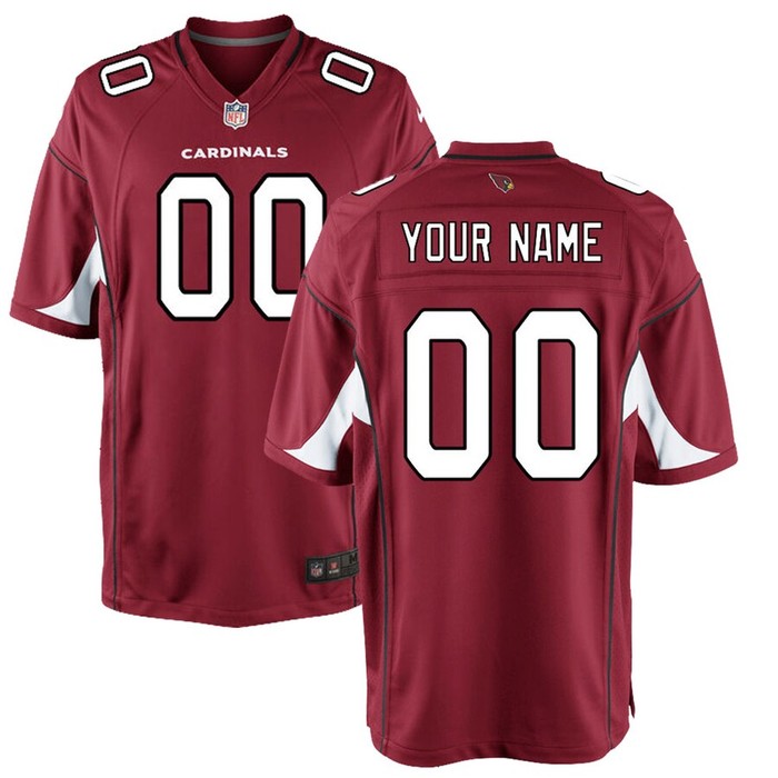 Arizona Cardinals Nike Youth Custom Game Jersey - Cardinal - Cocomos