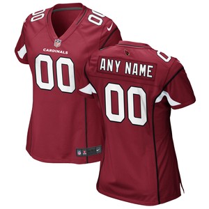 Arizona Cardinals Womens Custom Game Jersey Cardinal Custom Jerseys Nfl