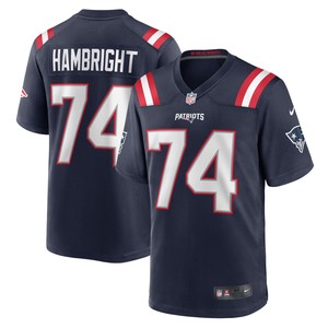 Arlington Hambright New England Patriots Game Jersey - Navy Nfl