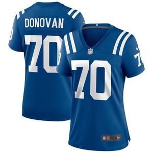 Art Donovan Indianapolis Colts Womens Game Retired Player Jersey - Royal Nfl - Cocomos