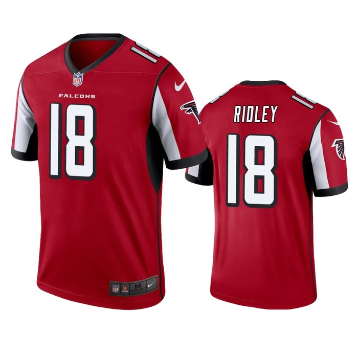 Atlanta Falcons #18 Calvin Ridley Red Legend Jersey - Mens