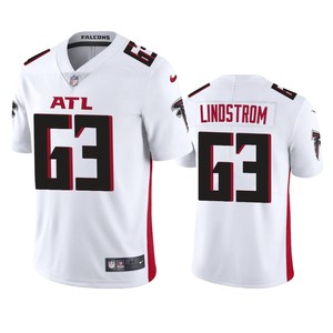 Atlanta Falcons Chris Lindstrom White 2020 Vapor Limited Jersey - Mens