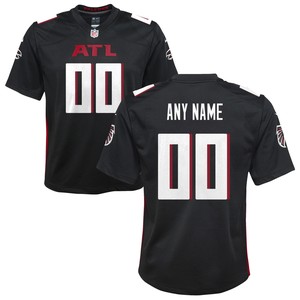 Atlanta Falcons Custom Game Jersey - Black Custom Jerseys Nfl