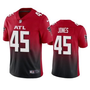 Atlanta Falcons Deion Jones Red 2020 2nd Alternate Vapor Limited Jersey - Mens