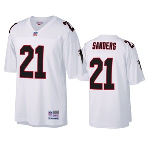 Atlanta Falcons Deion Sanders White Legacy Replica Jersey