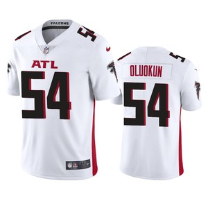 Atlanta Falcons Foyesade Oluokun White 2020 Vapor Limited Jersey - Mens