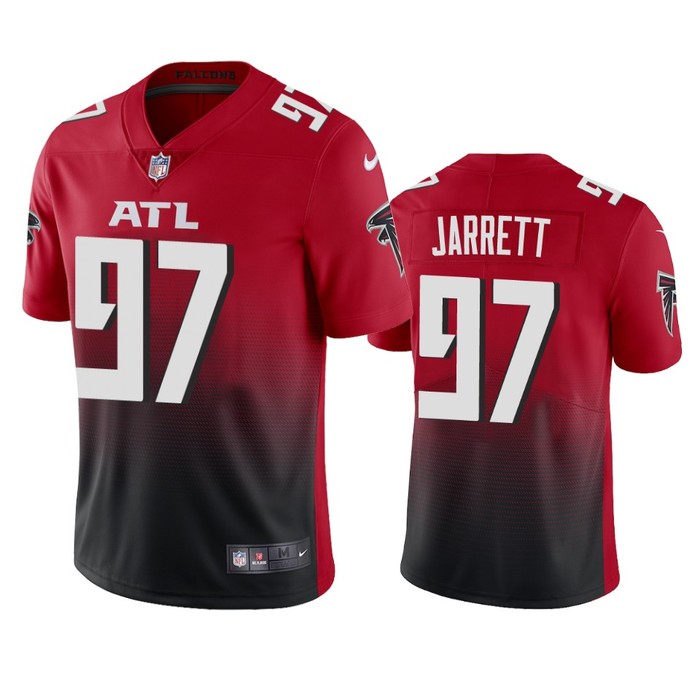 Atlanta Falcons Grady Jarrett Red 2020 2nd Alternate Vapor Limited Jersey - Mens