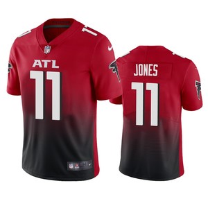 Atlanta Falcons Julio Jones Red 2020 2nd Alternate Vapor Limited Jersey - Mens