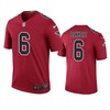 Atlanta Falcons Kurt Benkert Red Color Rush Legend Jersey