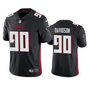 Atlanta Falcons Marlon Davidson Black 2020 Nfl Draft Vapor Limited Jersey