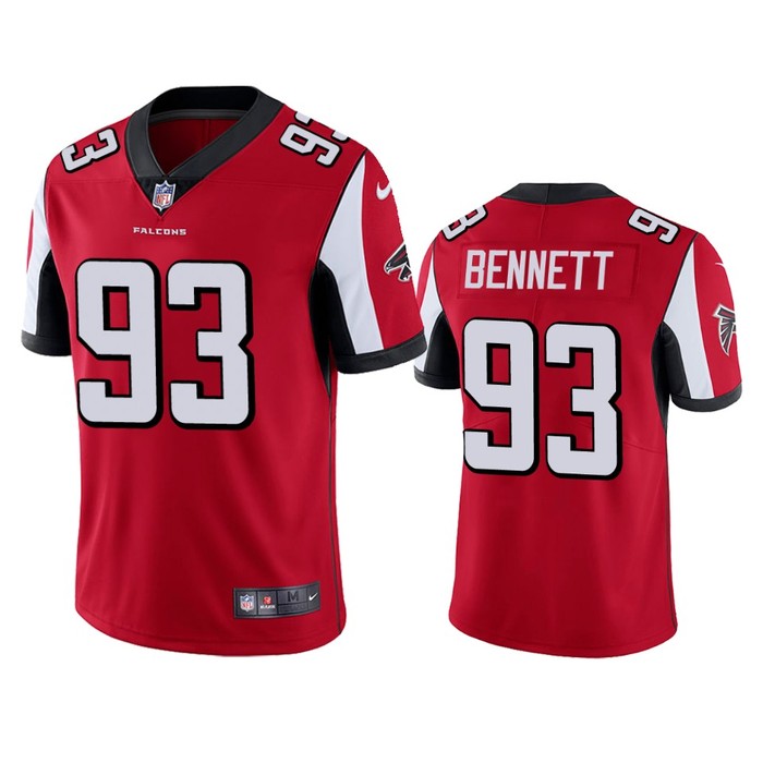 Atlanta Falcons Michael Bennett Red Vapor Limited Jersey