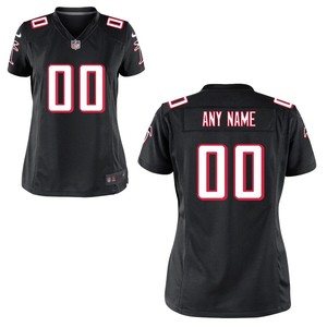 Atlanta Falcons Nike Womens Replica Game Jersey - Black