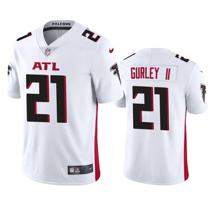 Atlanta Falcons Todd Gurley Ii White 2020 Vapor Limited Jersey - Mens