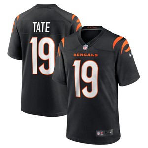 Auden Tate Cincinnati Bengals Game Jersey - Black Nfl