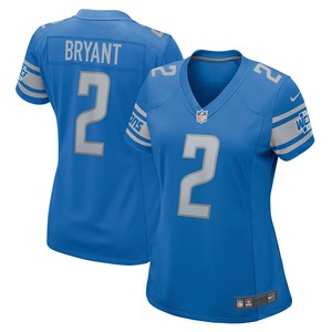 Austin Bryant Detroit Lions Womens Player Game Jersey - Blue Nfl