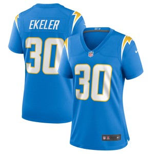 Austin Ekeler Los Angeles Chargers Womens Game Jersey - Powder Blue Nfl - Cocomos