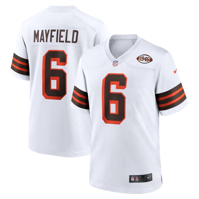 Baker Mayfield Cleveland Browns 1946 Collection Alternate Game Jersey - White Nfl