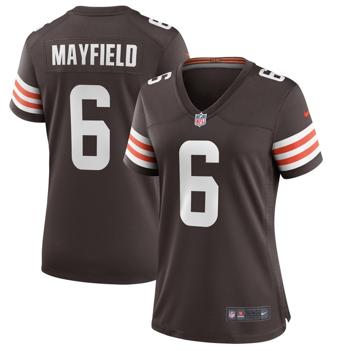 Baker Mayfield Cleveland Browns Womens Game Player Jersey - Brown Nfl