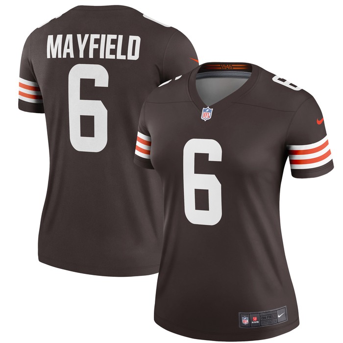 Baker Mayfield Cleveland Browns Womens Legend Player Jersey - Brown Nfl