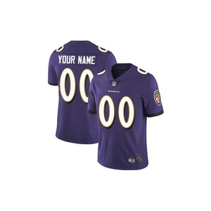 Baltimore Ravens Custom Purple 100th Season Vapor Elite Jersey