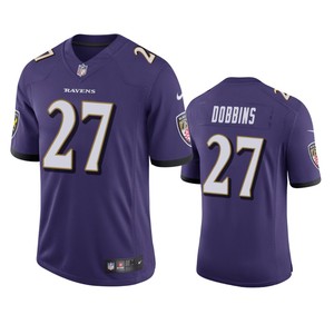 Baltimore Ravens J.k. Dobbins Purple 2020 Nfl Draft Vapor Limited Jersey