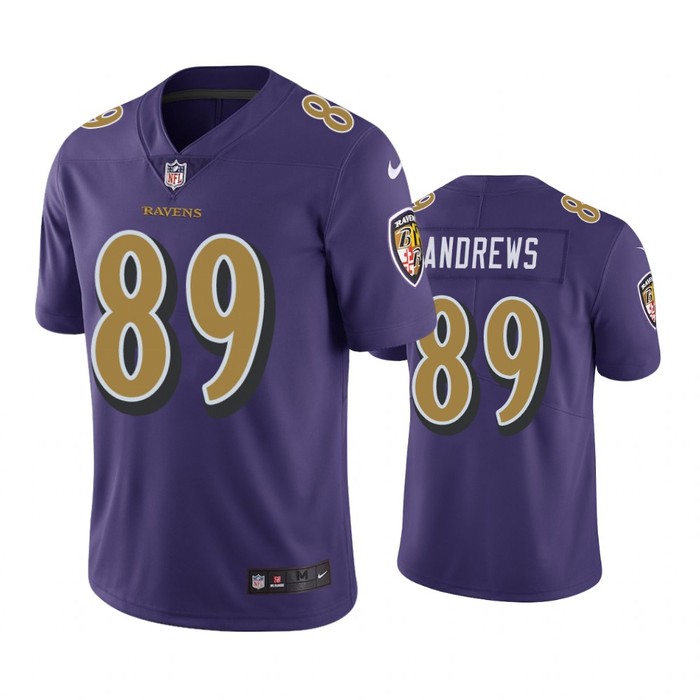 Baltimore Ravens Mark Andrews Purple Nike Color Rush Limited Jersey