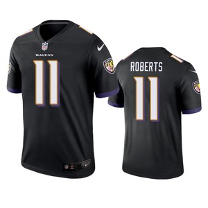 Baltimore Ravens Seth Roberts Black Legend Jersey