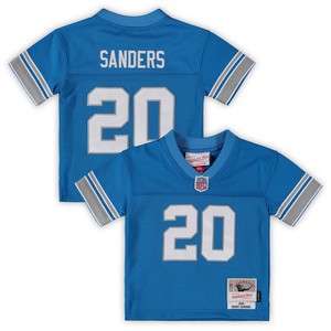 Barry Sanders Detroit Lions Mitchell & Ness Infant 1996 Retired Legacy Jersey - Blue Nfl