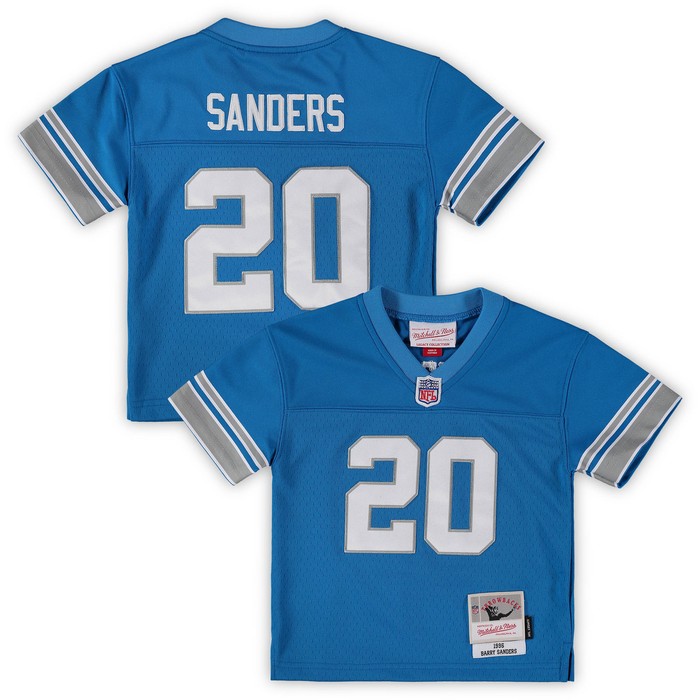 Barry Sanders Detroit Lions Mitchell & Ness Toddler 1996 Retired Legacy Jersey - Blue Nfl